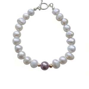 Armbänder Perlana 925 Sterlingsilber Exquisite Velvet